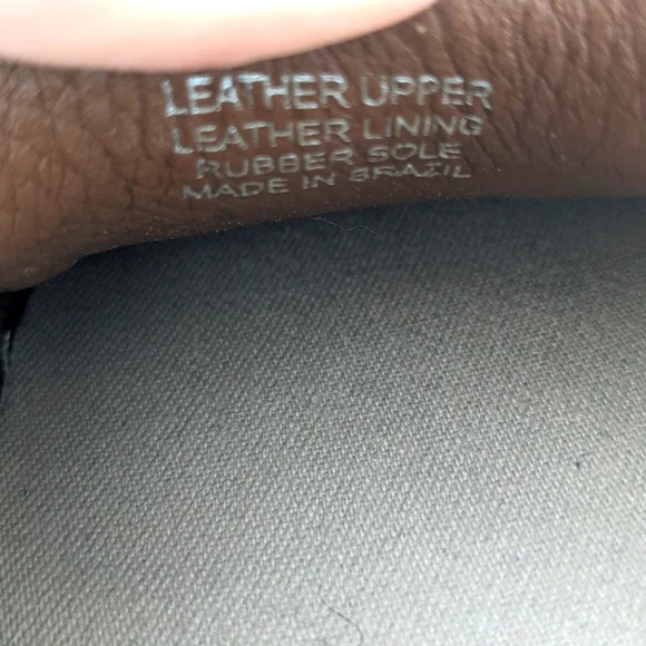 Banana Republic Brown Loafers Slip On Leather Moccasin Size 6 - Picture 5 of 6